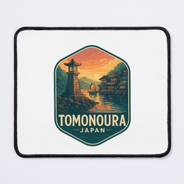 Item preview, Lighthouse and Sunset View of Tomonoura, Japan designed and sold by Places On Earth.