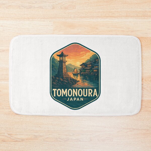 Item preview,  Lighthouse and Sunset View of Tomonoura, Japan designed and sold by Places On Earth.