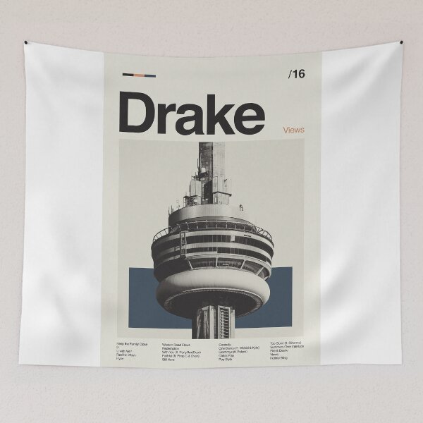 Item preview, The Rise of Drake From Degrassi to Global Icon Poster designed and sold by larakralalara.