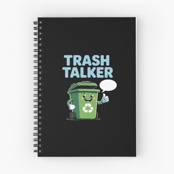 Item preview, Trash Talker Comic Recycling Bin Eco designed and sold by LittleDame.