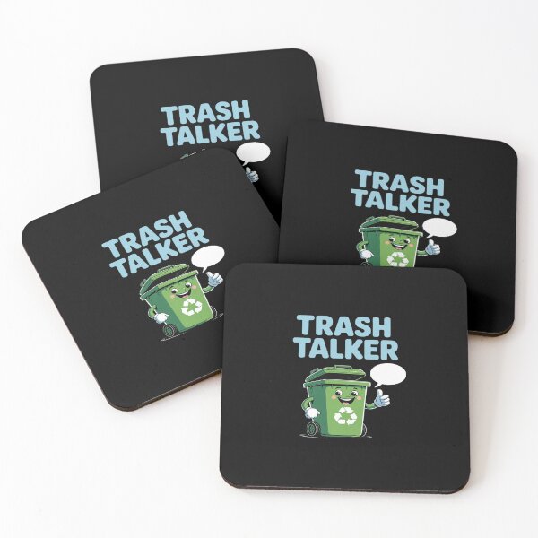 Item preview, Trash Talker Comic Recycling Bin Eco designed and sold by LittleDame.