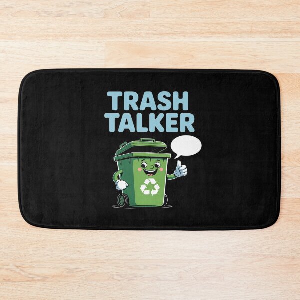 Item preview, Trash Talker Comic Recycling Bin Eco designed and sold by LittleDame.