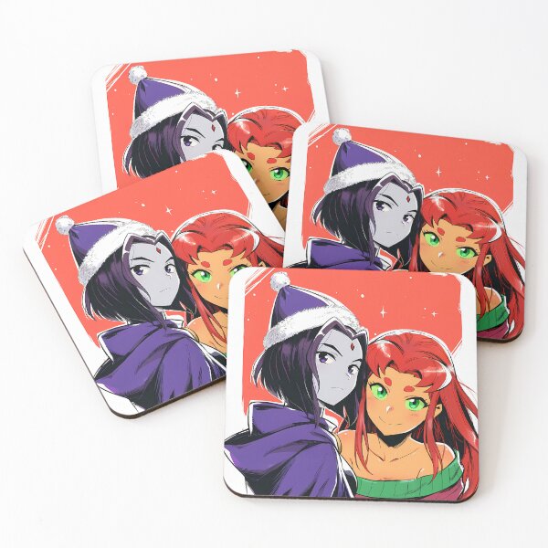 Item preview, Raven & Starfire - 7 (Christmas) designed and sold by Infinite-Aspire.