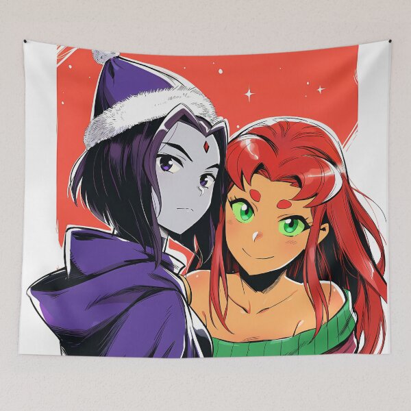 Item preview, Raven & Starfire - 7 (Christmas) designed and sold by Infinite-Aspire.