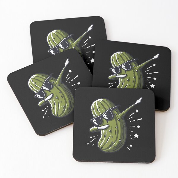 Item preview, Pickle Dabbing With Sunglasses Funny Dancing Cucumber Lover designed and sold by JaneJanie.