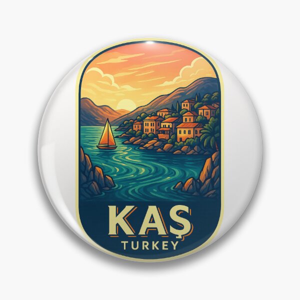 Item preview, Sunset Over Kaş, Antalya – Turkish Riviera Coastal Town designed and sold by Places On Earth.