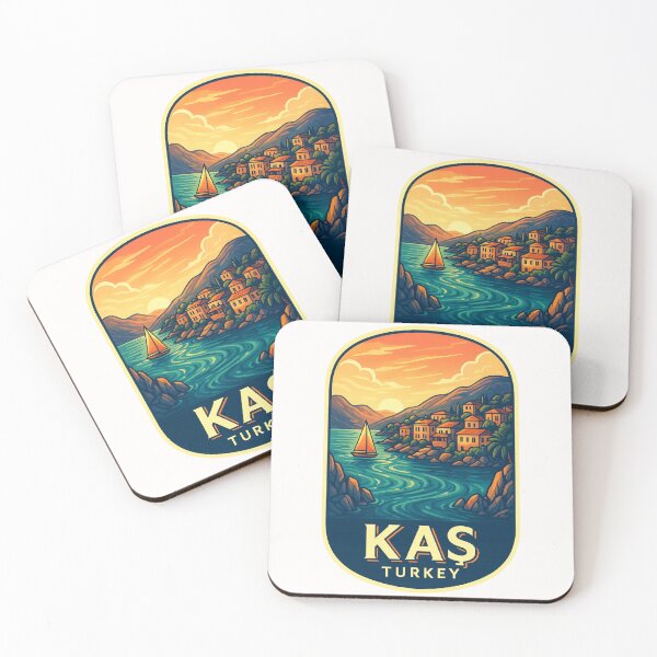 Item preview, Sunset Over Kaş, Antalya – Turkish Riviera Coastal Town designed and sold by Places On Earth.