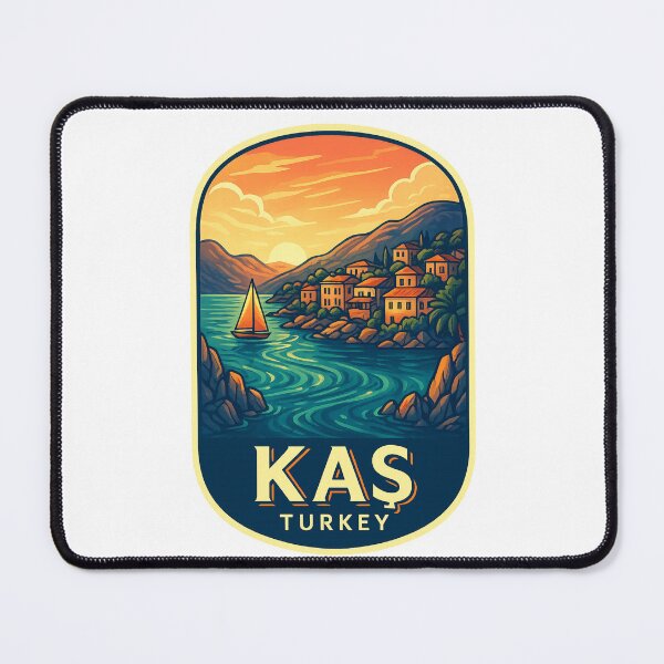 Item preview, Sunset Over Kaş, Antalya – Turkish Riviera Coastal Town designed and sold by Places On Earth.