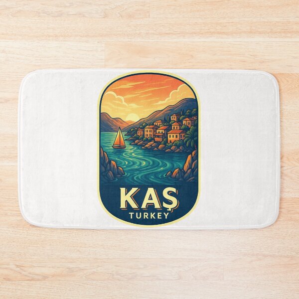 Item preview, Sunset Over Kaş, Antalya – Turkish Riviera Coastal Town designed and sold by Places On Earth.