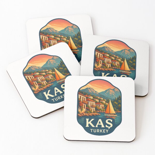 Item preview, Coastal Hillside of Kaş, Turkey – Mediterranean Beauty designed and sold by Places On Earth.