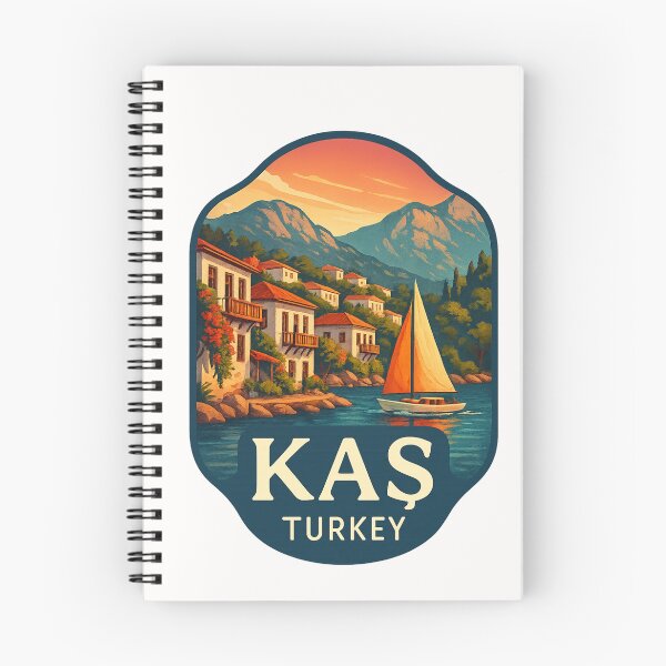 Item preview, Coastal Hillside of Kaş, Turkey – Mediterranean Beauty designed and sold by Places On Earth.