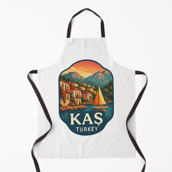 Item preview, Coastal Hillside of Kaş, Turkey – Mediterranean Beauty designed and sold by Places On Earth.