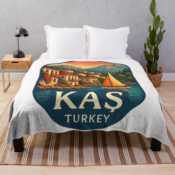 Item preview, Coastal Hillside of Kaş, Turkey – Mediterranean Beauty designed and sold by Places On Earth.