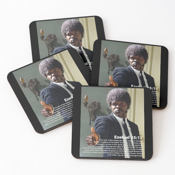 Item preview, EZEKIEL 25:17 FEAT. SAMUEL L. JACKSON designed and sold by Obedience Exalted Merchandize.