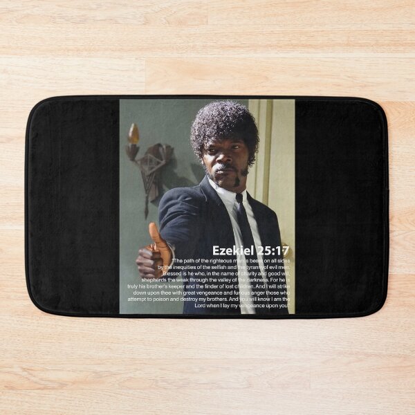 Item preview, EZEKIEL 25:17 FEAT. SAMUEL L. JACKSON designed and sold by Obedience Exalted Merchandize.