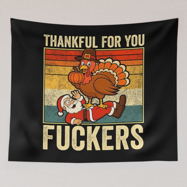 Item preview, Fall Thankful for You Thanksgiving 90s Funny Humor Fuckers designed and sold by JasonesNance.