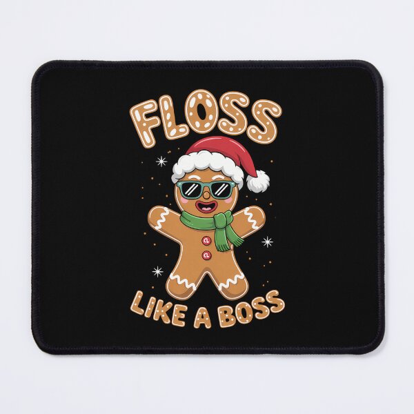 Item preview, Flossing Gingerbread Christmas Cute designed and sold by cosmicncozyS.