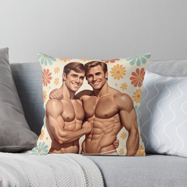 Item preview, Pop Poster Duo: Vintage Gay Flower Power designed and sold by gayishdesign.