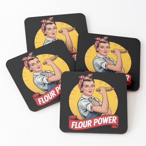 Item preview, Flour Funny Baking Baker designed and sold by cosmicncozyS.