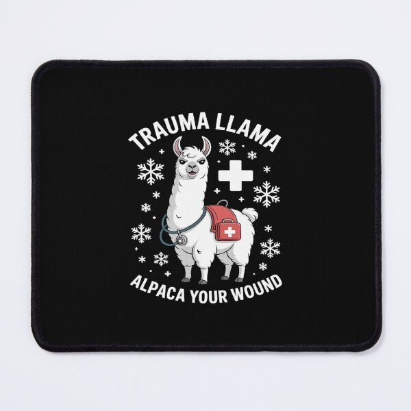 Item preview, Trauma Llama Alpaca Your Wound EMT Funny Llama Medic designed and sold by GasVille.