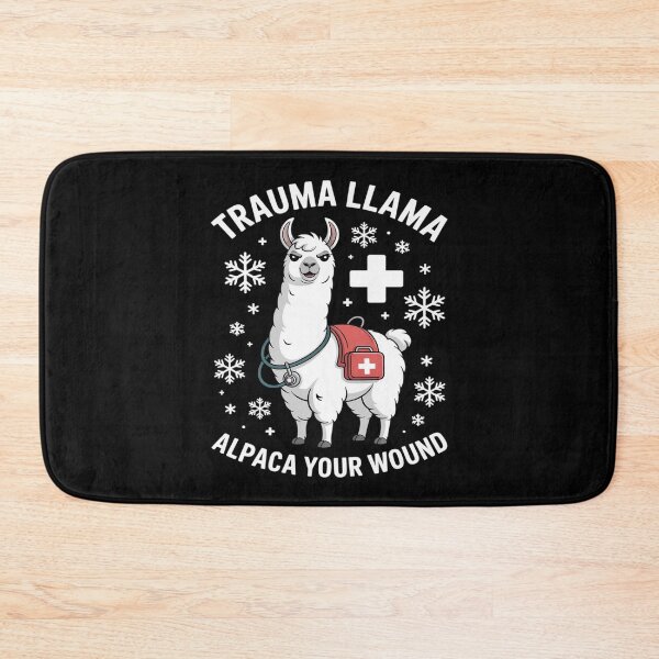 Item preview, Trauma Llama Alpaca Your Wound EMT Funny Llama Medic designed and sold by GasVille.