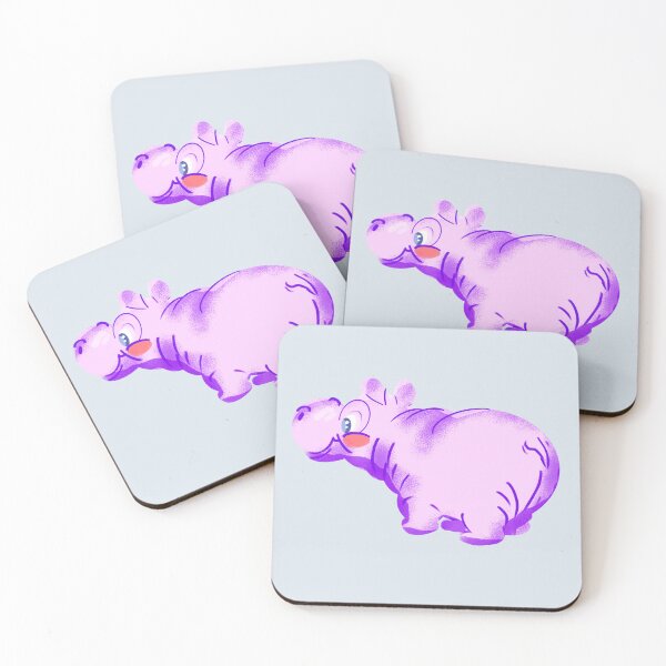 Item preview, Adorable Happy Hippo designed and sold by CharlottePlaceArt.
