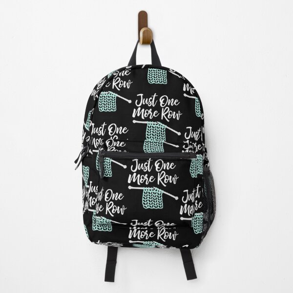 Item preview, Just One More Row - Funny Knitting Print designed and sold by LeanneCarolina.