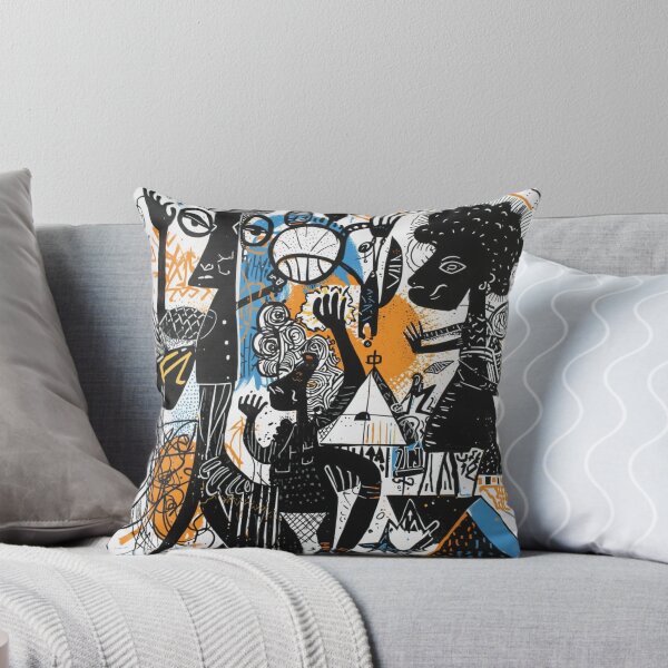 Item preview, Vibrant Abstract Afro Art – Bold Modern Tribal Expression Illustration designed and sold by Raja265.