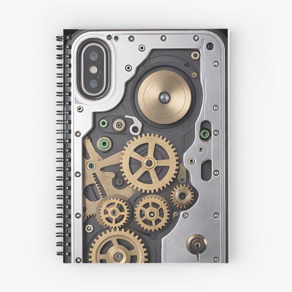 Item preview, Tech Mechanics Phone Case — Precision Gears, Screws & Rivets Design designed and sold by EclecticArts.