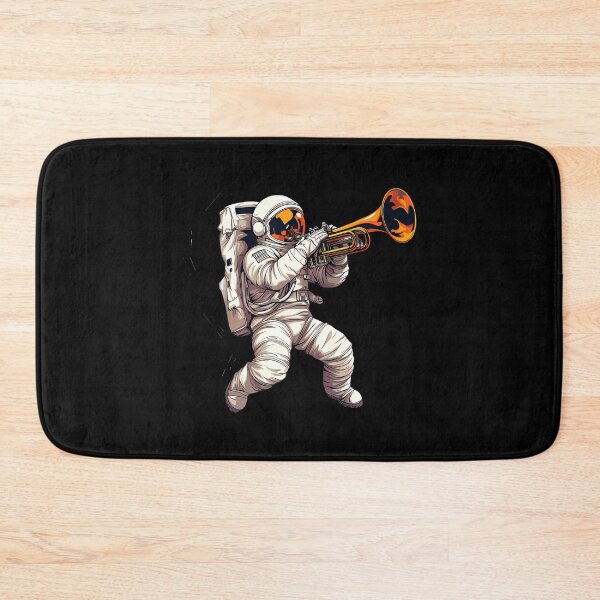 Item preview, Astronaut Plays The Trumpet designed and sold by JaneJanie.