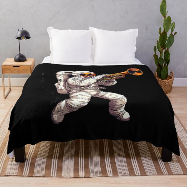 Item preview, Astronaut Plays The Trumpet designed and sold by JaneJanie.