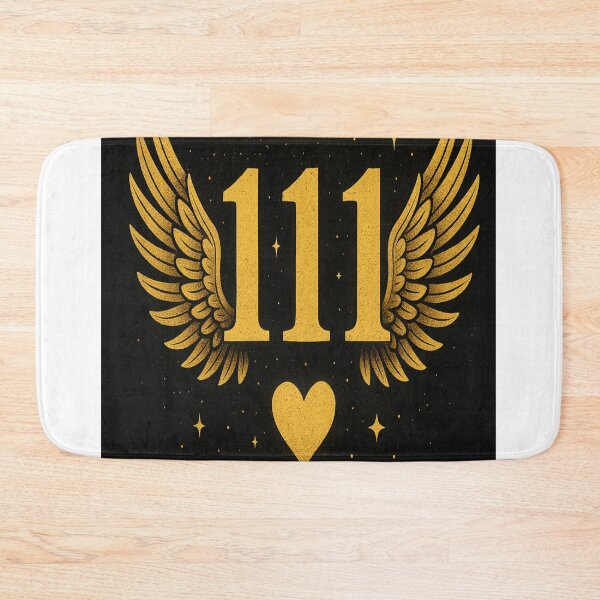 Item preview, Golden 111 Angel Number Wings Art designed and sold by HiteshArt111.