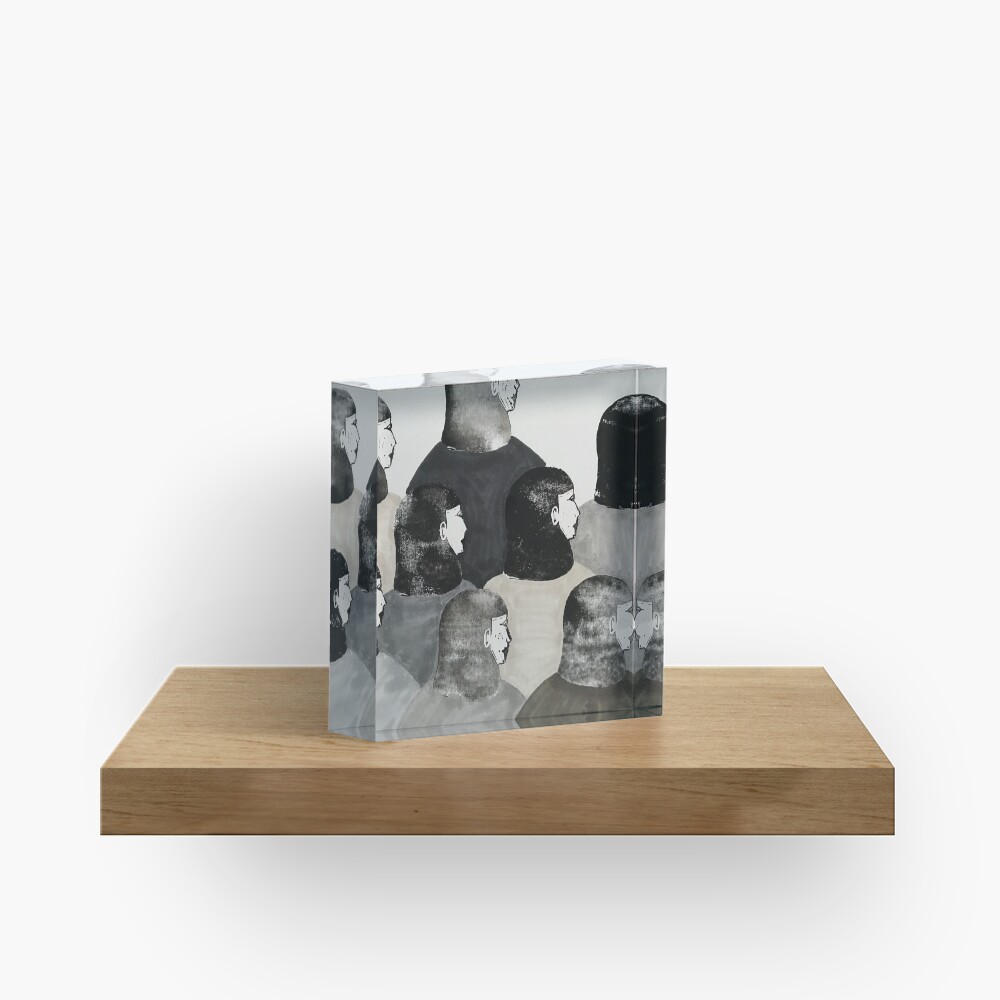 Together we‘re strong Acrylblock