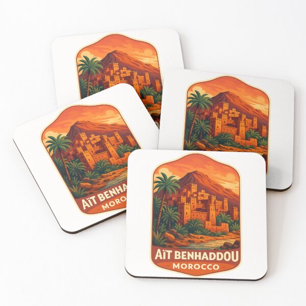 Item preview, Sunset over Aït Benhaddou, Ouarzazate Region, Morocco designed and sold by Places On Earth.