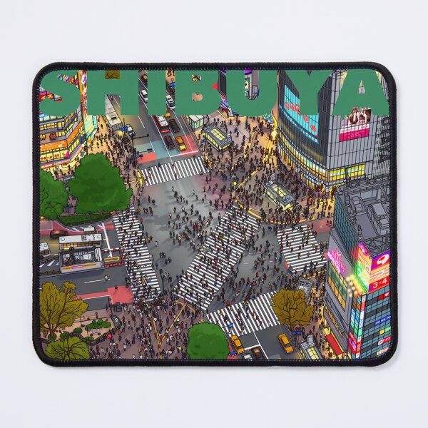 Item preview, Shibuya Scramble Crossing designed and sold by JapanPopArt.