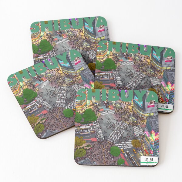 Item preview, Shibuya Scramble Crossing designed and sold by JapanPopArt.