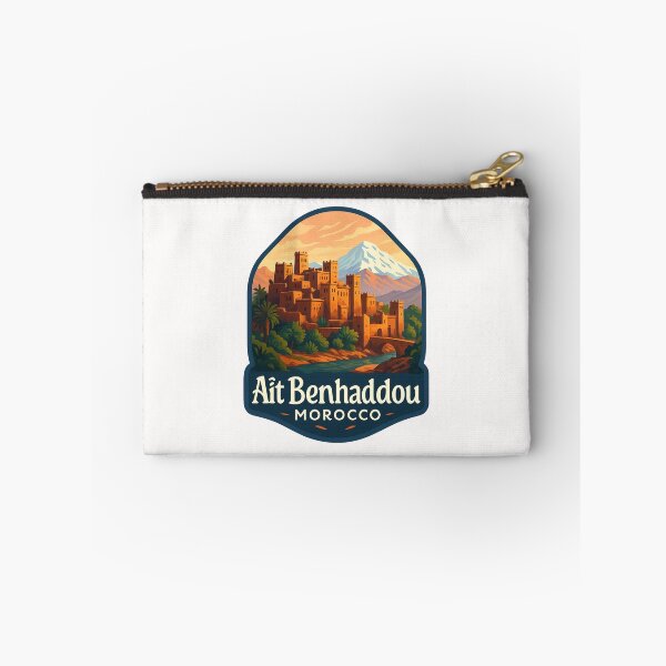 Item preview,  Aït Benhaddou and Snow-Capped Atlas Mountains, Morocco designed and sold by Places On Earth.