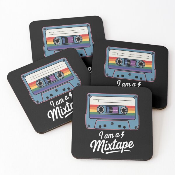 Item preview, I Am A Mixtape Rainbow Tape LGBT designed and sold by LacostCarl.