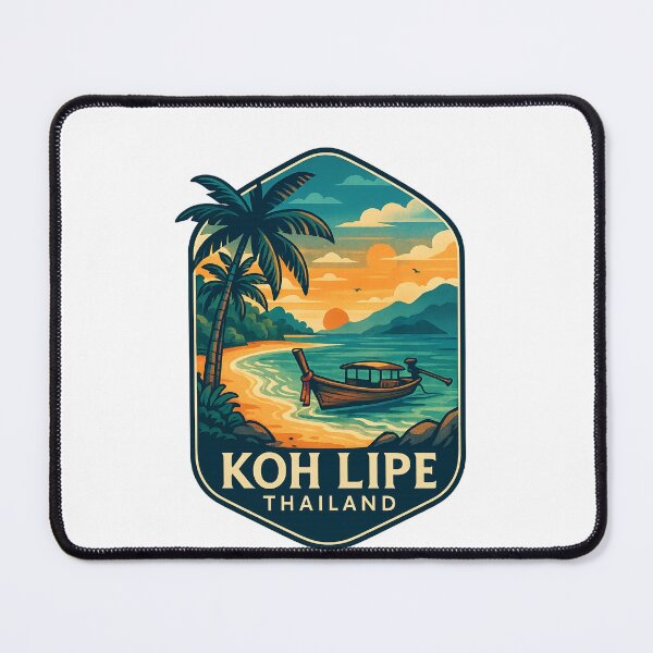Item preview, Sunset on Koh Lipe Beach, Satun Province, Thailand designed and sold by Places On Earth.