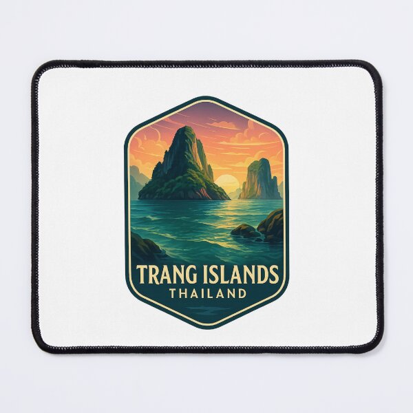 Item preview, Limestone Cliffs of Trang Islands, Thailand Coast designed and sold by Places On Earth.