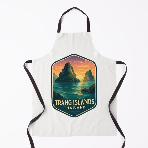 Item preview, Limestone Cliffs of Trang Islands, Thailand Coast designed and sold by Places On Earth.