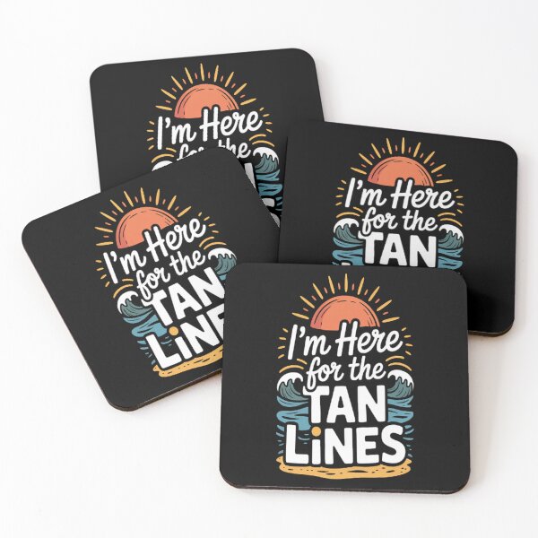Item preview, I Am Here For The Tan Lines designed and sold by LacostCarl.