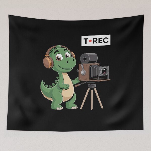 Item preview, T-Rec T-Rex with Old Camera Recording designed and sold by GasVille.