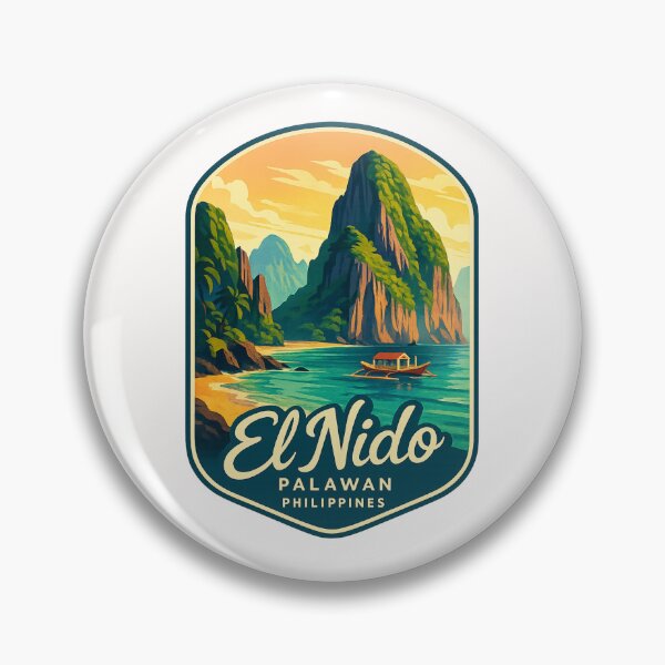 Item preview,  El Nido Coastal View, Palawan, Philippines designed and sold by Places On Earth.