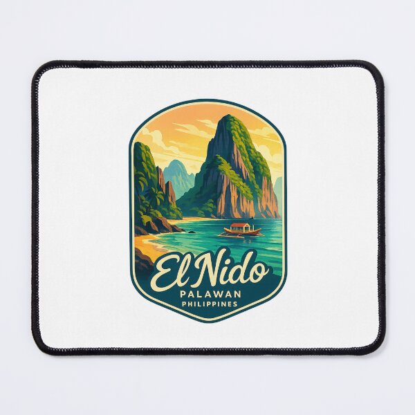 Item preview,  El Nido Coastal View, Palawan, Philippines designed and sold by Places On Earth.