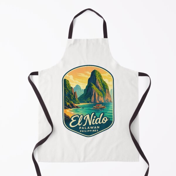 Item preview,  El Nido Coastal View, Palawan, Philippines designed and sold by Places On Earth.