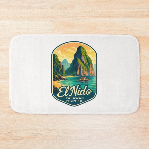Item preview,  El Nido Coastal View, Palawan, Philippines designed and sold by Places On Earth.