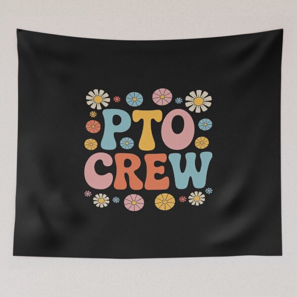 Item preview, Pto Crew Groovy Teacher Student parent designed and sold by GaryPacheco6.