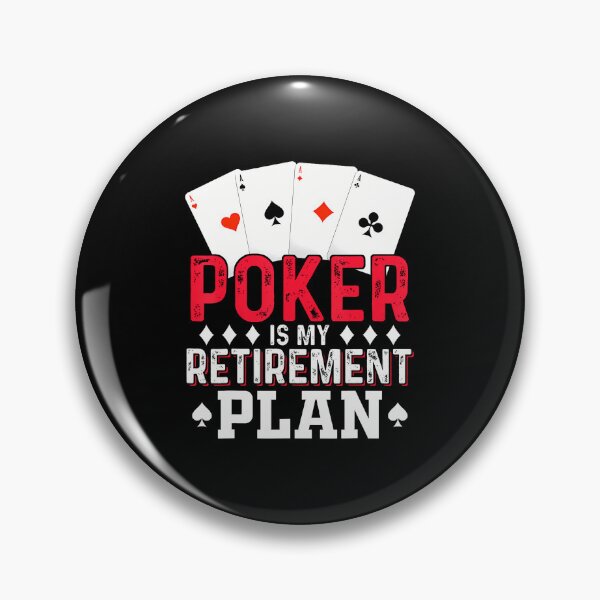 Item preview, Poker Is My Retirement Plan Funny Game Card Lover Casino designed and sold by LeanneCarolina.
