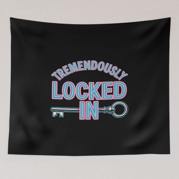 Item preview, Tremendously Locked In Funny Locked Key designed and sold by GasVille.